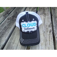 BLING BANTER "Cloud Follower"  Custom Patch Baseball Cap Trucker Bling  eb-68239929